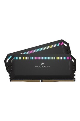 Mémoire RAM Corsair Dominator Platinum RGB - DDR5 - kit - 64 Go: 2 x 32 Go - DIMM 288 broches - 5200 MHz / PC5-41600 - CL40 - 1.25 V - mémoire sans tampon - non ECC -