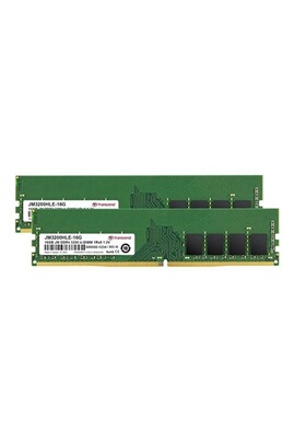 Mémoire RAM Transcend JetRAM - DDR4 - kit - 32 Go: 2 x 16 Go - DIMM 288  broches - 3200 MHz / PC4-25600 - CL22 - 1.2 V - mémoire sans tampon - non  ECC