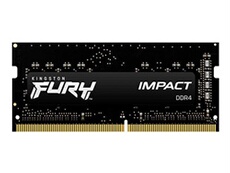 FURY Impact - DDR4 - module - 8 Go - SO DIMM 260 broches - 3200 MHz / PC4-25600 - CL20 - 1.2 V - mémoire sans tampon - non ECC - noir