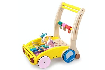 Jouets éducatifs Wewoo Jouet pour voiture trotteurs multifonctions avec musique repliable sur 7-18 mois child walker cithare