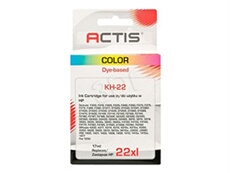 - Actis standard KH-22R - 18 ml - couleur (cyan, magenta, jaune) - compatible - remanufacturé - cartouche d'encre - pour HP Deskjet D1430, D1445,