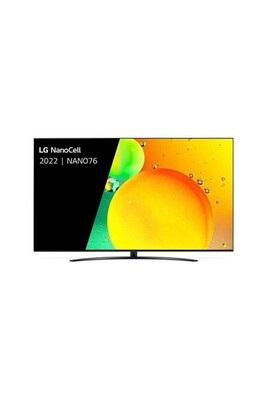 TV LED LG Electronics LG 75NANO766QA - Classe de diagonale 75" NANO76 Series TV LCD rétro-éclairée par LED - Smart TV - ThinQ AI, webOS - 4K UHD (2160p) 3840 x 2160 - HDR