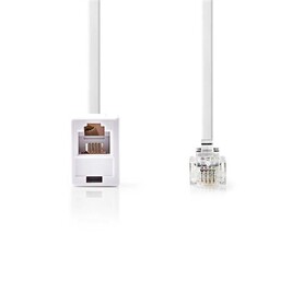 Microconnect MPK453S câble de téléphone 3 m Noir Microconnect MPK453S câble de téléphone 3 m Noir