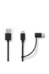 Nedis Valueline - Kit de câble USB - USB 2.0 - 1 m - noir photo 1