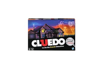 Jeu d'enquête Hasbro Cluedo the classic mystery game