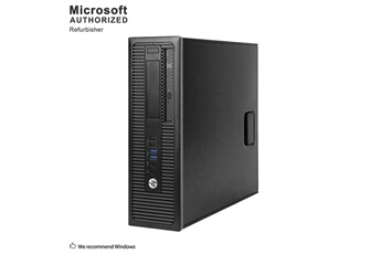 PC Unité Centrale HP Elitedesk 800 G1 Sff Desktop - Intel Core i5-4570 Turbo 3.6 Ghz - Ram 16 Go - SSD 1 To - Dvd - Usb WiFi - Dp - Vga - Windows 10 Professionnel 64 Bits