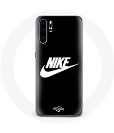 Coque pour Huawei P30 Pro Nike Logo blanc fond Noir