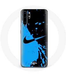 Coque pour Huawei P30 Pro Nike Logo Bleu et Noir