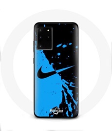 Coque pour Samsung Galaxy S11 Plus Nike Logo Bleu et Noir