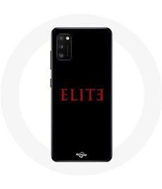 Coque pour Samsung Galaxy S20 Plus Elite Saison 5 Logo Rouge Fond Noir