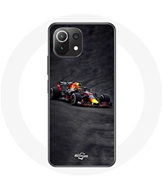 Coque pour Xiaomi Mi 11 Lite Formule 1 Max Verstappen F1 noir rouge et jaune