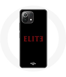 Coque pour Xiaomi Mi 11 Lite Elite Saison 5 Logo Rouge Fond Noir