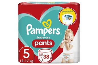 Couche bébé Pampers Pampers baby-dry pants taille 5 - 38 couches-culottes
