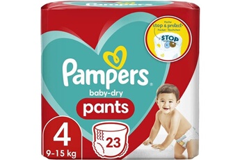Couche bébé Pampers Pampers baby-dry pants taille 4 - 23 couches-culottes
