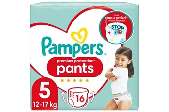 Couche bébé Pampers Pampers premium protection pants taille 5 - 16 couches-culottes