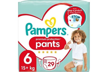 Couche bébé Pampers Pampers premium protection pants taille 6 - 29 couches-culottes
