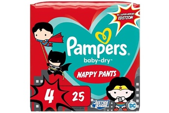Couche bébé Pampers Pampers baby-dry pants taille 4 - 25 couches-culottes