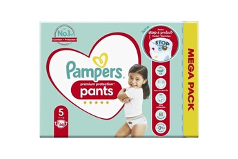 Couche bébé Pampers Pampers premium protection pants taille 5 - 66 couches-culottes