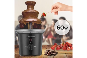 Fontaine à chocolat Jago ® Fontaine à Chocolat 275 W - 3 Étages, Capacité 1 kg, Électrique, H 39 Fontaine à chocolat Jago ® Fontaine à Chocolat 275 W - 3 Étages, Capacité 1 kg, Électrique, H 39