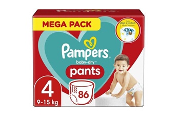 Couche bébé Pampers Pampers baby-dry pants taille 4 - 86 couches-culottes