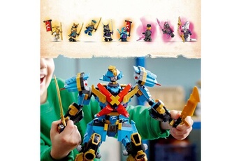 Autres jeux de construction Lego Lego ninjago 71775 le robot samourai x de nya, jouet et figurines de mécha pour enfants