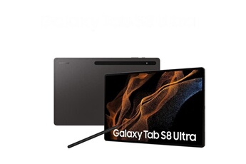 Tablette tactile Samsung Tablette tactile - samsung - galaxy tab s8 ultra - 14.6 - ram 16go - 512go - anthracite - 5g - s pen inclus