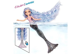 Poupée Shot Case Mermaze mermaidz - orra - poupée mannequin sirene de collection deluxe 34cm - change de couleur dans l'eau