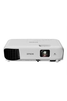Vidéoprojecteur Epson EB-E10 - Projecteur 3LCD - portable - 3600 lumens (blanc) - 3600 lumens (couleur) - XGA (1024 x 768) - 4:3