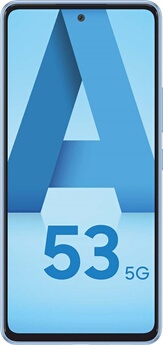 Galaxy A53 5G - 5G smartphone - double SIM - RAM 6 Go / Mémoire interne 128 Go - microSD slot - OLED display - 6.5" - 2400 x 1080 pixels - (120 Hz) -