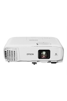 Vidéoprojecteur Epson EB-E20 - Projecteur 3LCD - portable - 3400 lumens (blanc) - 3400 lumens (couleur) - XGA (1024 x 768) - 4:3 - blanc
