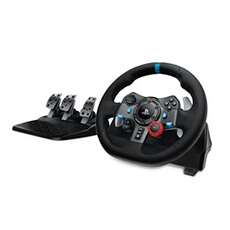 Pack Volant et Pédales G29 Driving Force pour PC/PS3/PS4 Noir