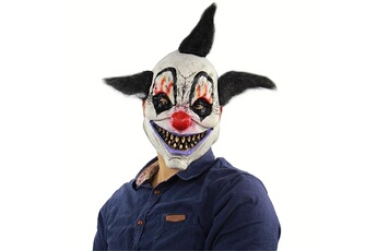 Accessoire de déguisement Wewoo Halloween festival party latex wizard clown effrayé masque couvre-chef, avec des cheveux