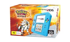 Console 2DS + Pokémon Soleil Préinstallé