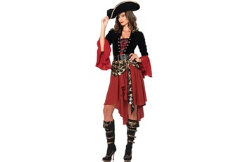 Déguisement adulte Wewoo Déguisement cruel seas capitaine buccaneer pirate cosplay costume femmes sexy halloween déguisements vêtements, poitrine: environ 90cm, tour de taille