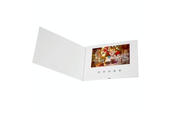 Article et décoration de fête Wewoo 6 pouces carte de voeux vidéo lecteur automatique hd lcd vidéo musique lettre d'invitation lecteur de publicité portable