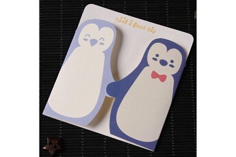 Article et décoration de fête Wewoo 30 cartes de vacances d'anniversaire pour enfants pcs cartes de thanksgiving créatives (7-pingouin)