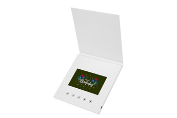 Article et décoration de fête Wewoo 5 pouces carte de voeux vidéo lecteur automatique hd lcd vidéo musique lettre d'invitation lecteur de publicité portable
