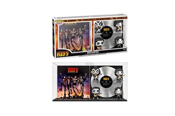 Figurine pour enfant Funko Kiss - pack 4 figurines pop! Albums vinyl destroyer gitd 9 cm