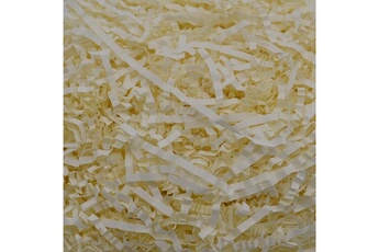 Article et décoration de fête Wewoo 60g raffiti filler paper grass déchiqueté froissé décorations de mariage partie cadeau boîte remplissage (beige)