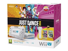 Console Wii U Basic Pack blanche 8 Go + Just Dance 2014