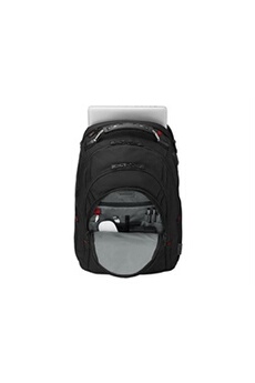 sac à dos pour ordinateur portable wenger ibex deluxe - sac à dos pour ordinateur portable - 14" - 17" - noir