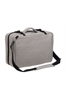 sac à dos pour ordinateur portable dicota backpack dual plus edge - sac à dos pour ordinateur portable - 13" - 15.6" - gris clair