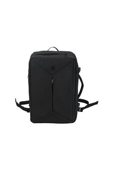 sac à dos pour ordinateur portable dicota backpack dual plus edge - sac à dos pour ordinateur portable - 13" - 15.6" - noir