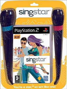 Singstar + 2 Micros