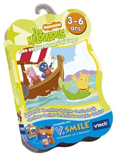 VSmile - Jeu éducatif : Les Melodilous - Les Explorateurs Vikings