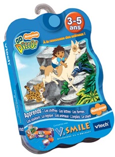 VSmile - Jeu éducatif : Go Diego - A La Rescousse des Animaux !