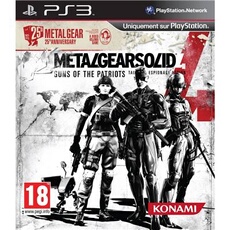 Metal Gear Solid 4 Guns of the Patriots - 25ème Anniversaire