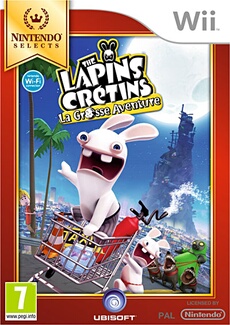 Les Lapins Crétins - La Grosse Aventure - Gamme Selects