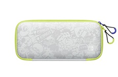 Pochette de transport Switch model OLED édition Splatoon 3 et écran de protection