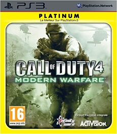 Call of Duty 4 Modern Warfare - Edition Platinum